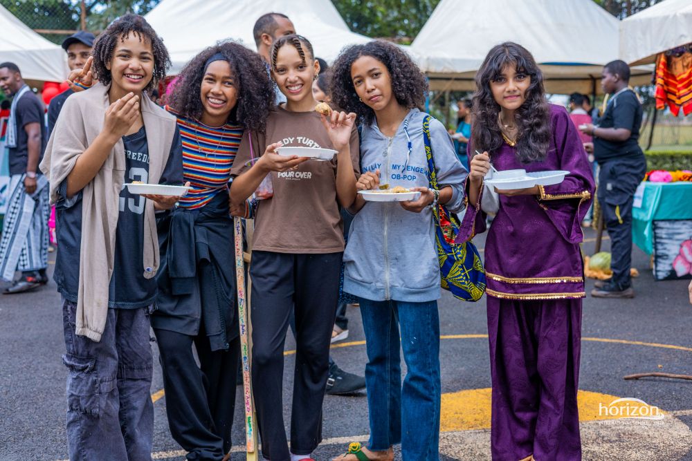 Students tasting traditional food during International Day 2026